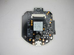 PCB with electronic components Printed circuit board with various electronic components and connectors.