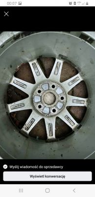 Jaki rozstaw śrub ma ta alufelga 17 oryginalna audi