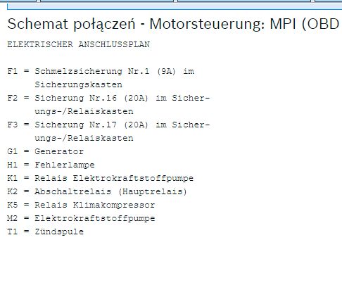 Schemat elektryczny Chrysler Voyager 3.3 V6