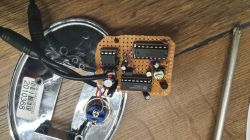 Układ do sterowania elektrozaworem zasilanym prądem stałym 6V 1A