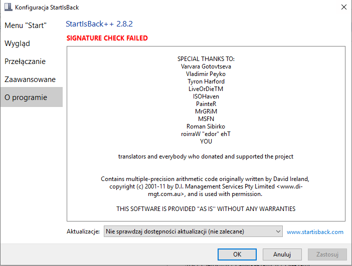 StartIsBack++ 3.6.11 for windows download free