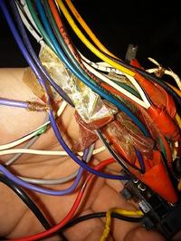 Takara cdu1013 w Lanosie - Radio nie działa po podłączeniu kabli ISO