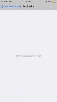 iPhone 8 nie widzi drukarki iPhone 8 nie widzi drukarki