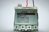 uProg - small, fast, portable AVR programmer with SD