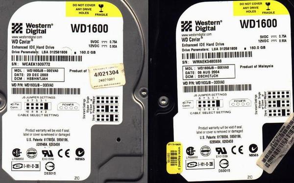 Czy elektronika z WD400EB lub WD400BB pasuje do WD400JB po spaleniu zasilacza?