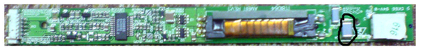 Inwerter Ambit T18I064. Kondensator wysokonapięciowy ceramiczny smd. Wartość?