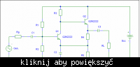 Pspice, wyliczenie wartości kondensatorów we wzmacniaczu.