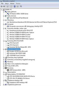 Reset komputera przy głośnym słuchaniu muzyki w Winampie - subwoofer pod biurkiem