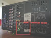 technics SA AX710 czy ma wejście na subwoofer pasywny??