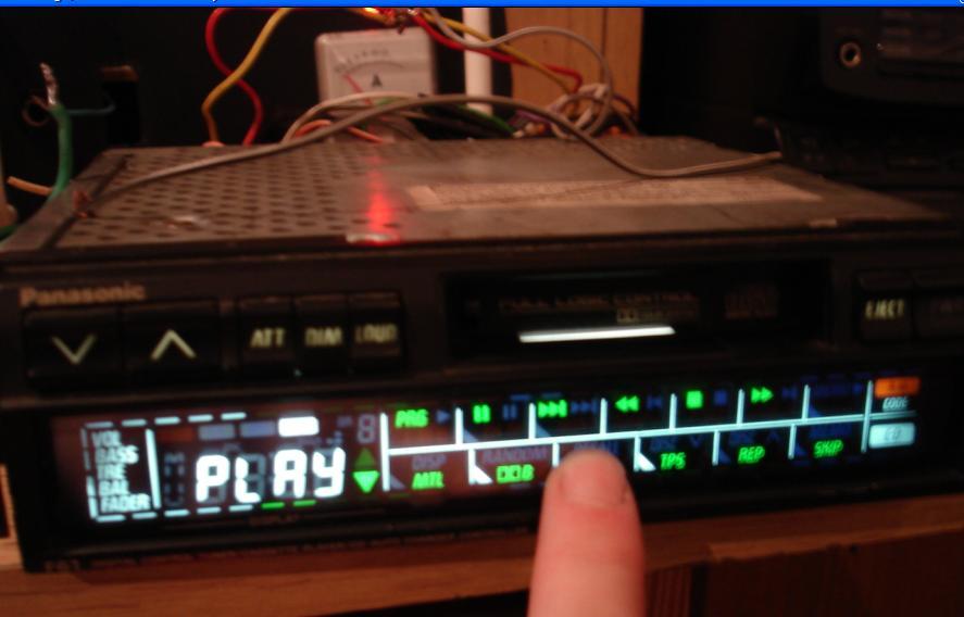 Panasonic CQ-F61 nie działa panel dotykowy - elektroda.pl