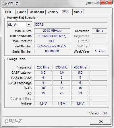 DDR2 800 czy 1066MHz pod Kuma 7750 i MSI KA780G 780G