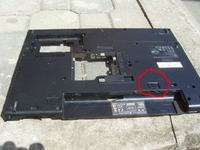 HP Compaq 6710s - uszkodzony układ U6 na płycie głównej
