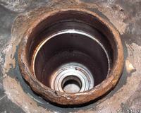 Pralko-suszarka Whirlpool AWG 336 zardzewiała obsada łożysk Pralko-suszarka Whirlpool AWG 336 zardzewiała obsada łożysk