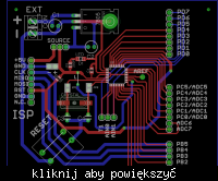 [ATmega8] tqfp32 smd płytka prototypowa