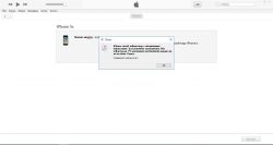 iPhone 5S nie uruchamia się, błąd 26 przy aktualizacji