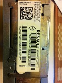 Laguna II (2006) - Kostka ISO - potrzebna rozpiska :)