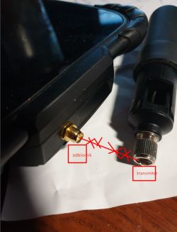 Zamiana kabla antenowego na moduł bezprzewodowy (BT/WIFI)