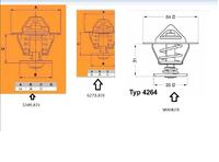 Jaki Termostat do VW GOLF III 1.9D Silnik 1Y