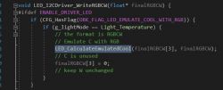 [BK7231N] TIMEGUARD WLFLB22 - 10W RGB/W/WW - Colour Temperature Issues