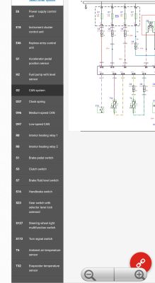 Ford Fiesta MK7 2016 – schemat zasilania i CAN licznika CUBT 108410 EAX, 2 wtyczki