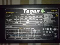 Tagan TG500 U25 - Zasilacz nie uruchamia komputera, kod błędu 75 na Abit AB9Pro