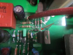 Spawarka Cemont S 3200 - Spalony opornik - potrzebna wartość (zdjęcie płytki lu