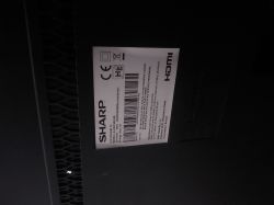 Sharp LC-40CFG6452E obraz jakby za siatką, reset i firmware nic nie dały
