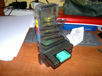 Samsung CLP-315 - czerwona lampka, jak usunąć zużyty toner i wyczyścić czujnik?