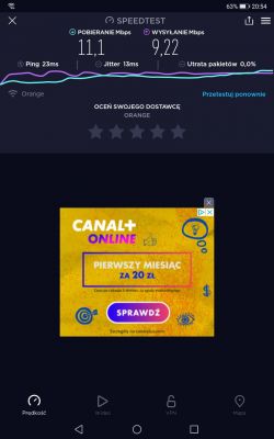 Dobór operatora dla lokalizacji 52.0475163438836, 23.134999055934546 z routerem b818