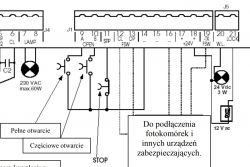Centrala Faac 452 MPS - czy można podłączyć fotokomórki Came DIR10?
