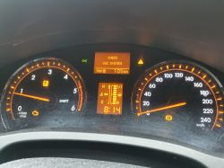 Toyota Avensis T27 2009 D4D - VSC, ESP, brake (orange) and Check parking br lights are on Toyota Avensis T27 2009 D4D - VSC, ESP, brake (orange) and Check parking br lights are on