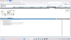 Zrzut ekranu z oprogramowania diagnostycznego VIDA z listą błędów dla Volvo S60 z 2001 roku.