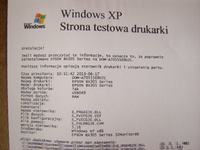Epson BX305F - Od połowy rozmazany druk Epson BX305F - Od połowy rozmazany druk