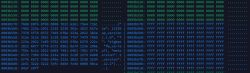 Hex editor screenshot showing encoded JSON data and memory fields
