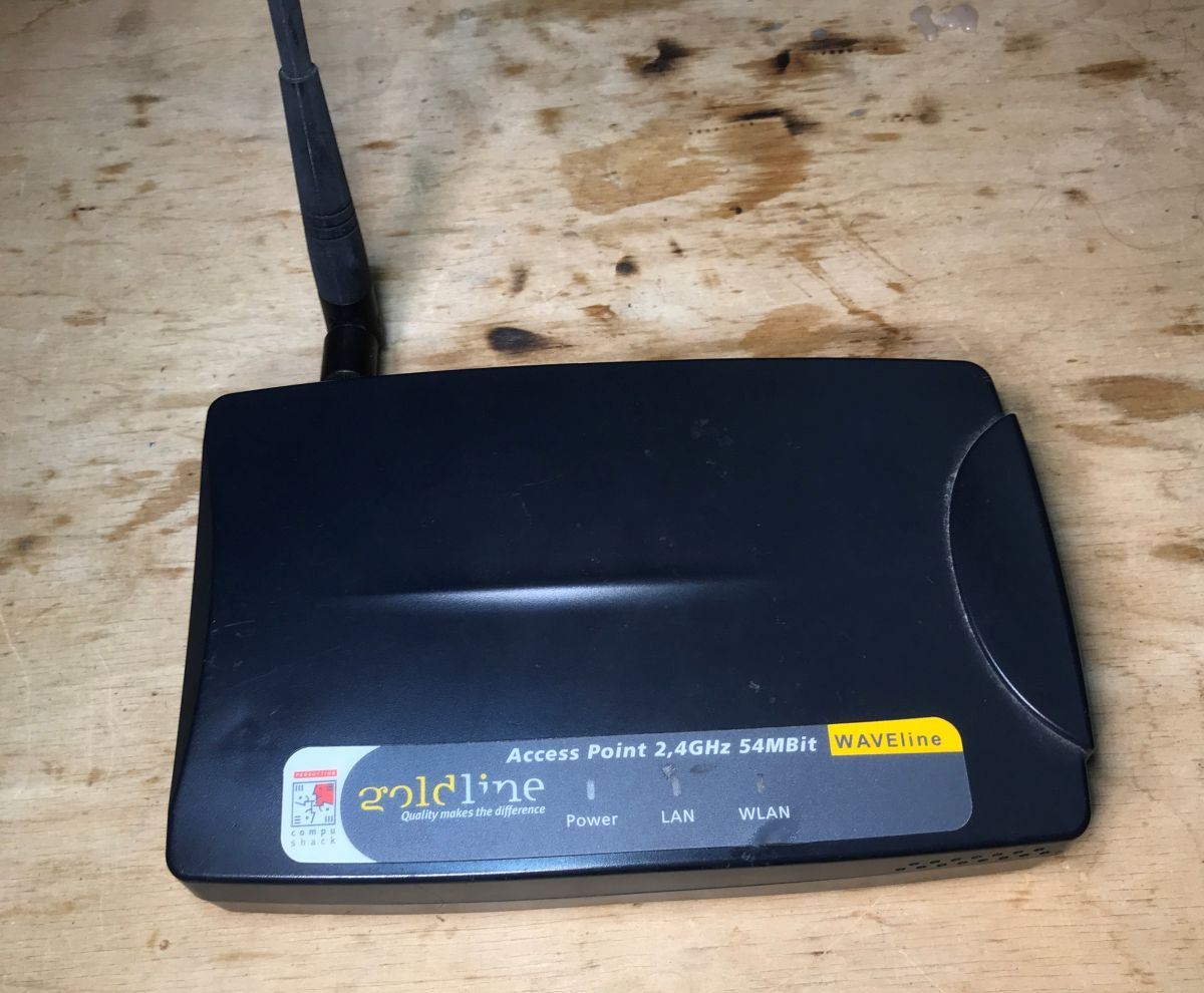 Stary access point/router WiFi Goldline WAVEline 2.4GHz 54MBit ...