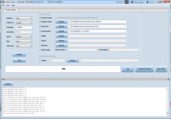 Screenshot of Bouffalo Lab Dev Cube software showing configuration for flashing an IoT module.