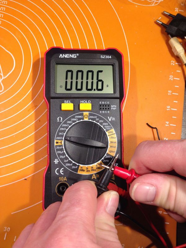 Miernik - bliźniak SZ 08, czyli nowy nabytek mojego Kolegi ANENG SZ 304. Krótki test, dużo zdjęć.