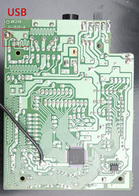 Wymiana USB na płytce scalonej - klawiatura MIDI