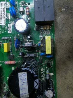 I'm looking for Domyos treadmill engine control drawing MC2100els-18W-2Y