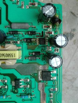 Wartość spalonego rezystora w zmywarce Mastercook ZWE-9176X