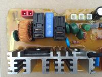 Samsung WF7602S8V - Washing machine does not turn on, burnt varistor but what?