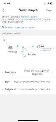 Sofar 50 KTLX-G3 i Chint DTSU666, nie komunikują się