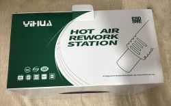 Practical test of the Yihua 852D+ soldering station (2-in-1, hot air 700 W and 60 W 900M flask solde