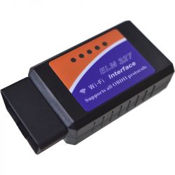 ELM327 diagnostic interface for OBDII with Wi-Fi support.