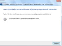 Brak dźwięku po formacie - Intel 82801FB ICH6, Gigabyte GA-81915G, Win7 32-bit