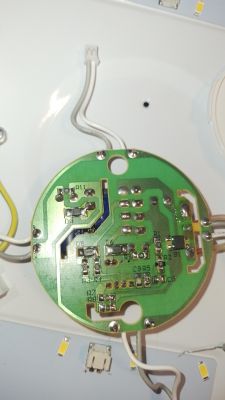 Struhm Plafon kontroler led - przepalony rezystor/bezpiecznik