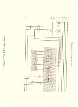 Nissan Almera N16 - Podłączenie kostki w drzwiach
