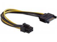 Adapter for graphics card power supply: SATA -> 6 pin PCI-E Adapter for graphics card power supply: SATA -> 6 pin PCI-E
