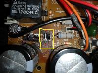 Subwoofer Dynamics PA-1075 - wymiana diod i rezystora, nadal nie działa