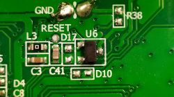 Pianino elektryczne - Kilka klawiszy nie gra, resetowanie płyty głównej, GND, 3,3V